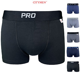 Quần Lót Nam boxer vải cotton nhiều lưng 4 chiều hiệu CITYMEN cao cấp, sịp nam - LMTK-MULTIBC