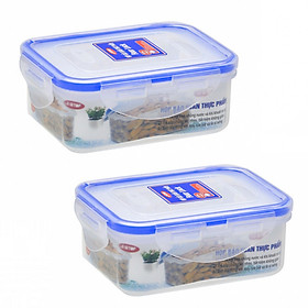 Hộp bảo quản thực phẩm 4 khóa 2503 - 300ml Song Long