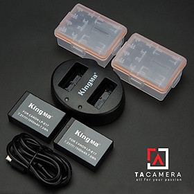 Mua Pin - Sạc Đôi KingMa Cổng USB Cho Canon LP-E17 1040mAh