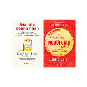 [Download Sách] Combo Giải Mã Doanh Nhân + Tư Duy Của Người Giàu Gốc Á