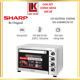 Mua Lò nướng Sharp EO-A384RCSV-ST 38 lít  Công suất 1800W - Hàng chính hãng