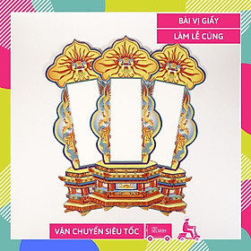 Mua Bài vị giấy làm lễ cúng  bài vị thờ gia tiên giấy cứng - Tùy chọn