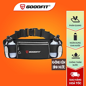 Đai chạy bộ, túi đeo hông đựng điện thoại chống nước GoodFit GF120RB túi đeo chạy bộ 2 ngăn đựng nước