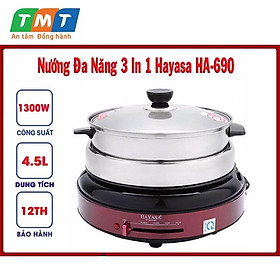 Mua  HÀNG CHÍNH HÃNG  Nồi lẩu điện đa năng HA 690 4.5l
