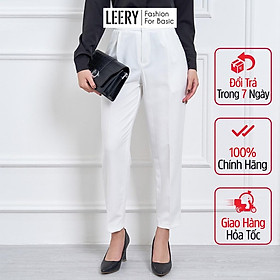 Quần công sở thời trang cao cấp dáng baggy nữ 4 màu QD18 - LEERY
