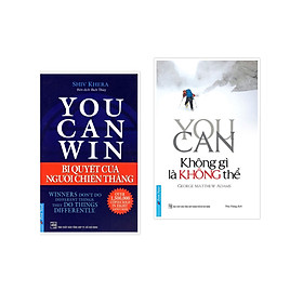 Combo You Can - Không Gì Là Không Thể + You Can Win - Bí Quyết Của Người Chiến Thắng (Bộ 2 Cuốn)_FN