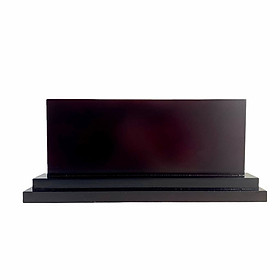 Mua Bảng chức danh đế gỗ DG04 chân 2 cấp 355x70mm  thân trên 310x120mm