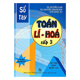 Hình ảnh Sổ Tay Toán Lí Hóa Cấp 3