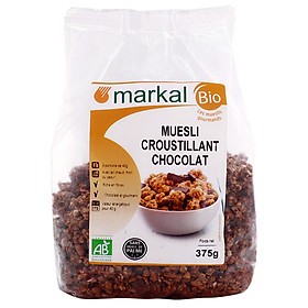 Ngũ cốc muesli giòn sô cô la Hữu Cơ MARKAL 375g