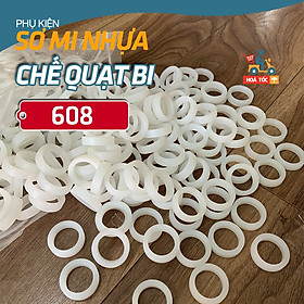 Mua Sơ mi nhựa vòng đệm phụ kiện chuyển quạt chạy bạc sang dùng bi loại chuẩn siêu êm