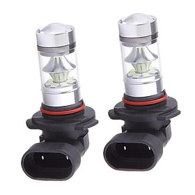 2 Pieces Car 9006 HB4 100W Ice Blue LED Bulb For Fog Running DRL Light Lamp