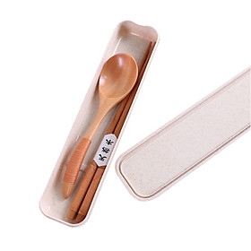 Mua Bộ đũa muỗng thuộc bộ sưu tập Detomate Japan- Tặng hộp thích hợp mang theo du lịch
