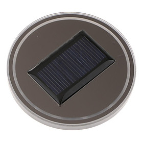 Car RGB LED Cup Holder Mat Pad Coaster Rechargeable Interior  Lamp