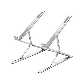 Mua Giá đỡ laptop nhôm màu đen N8  thiết kế thông minh 2 tầng điều chỉnh độ cao  gấp gọn và tản nhiệt cho Laptop  Surface  Ipad  Macbook