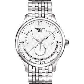 Đồng Hồ Nam Dây Thép Không Gỉ Tissot T063.637.11.037.00 (42mm) - Trắng