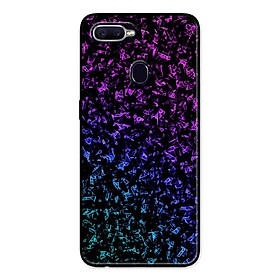 Ốp Lưng in cho Oppo F9 Mẫu NỀN ĐÁ HOA 6 - Hàng Chính Hãng