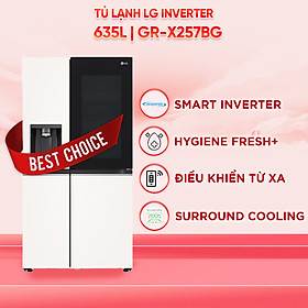 Mua Tủ lạnh LG Inverter 635 lít GR-X257BG - Hàng Chính Hãng (Chỉ giao HCM)