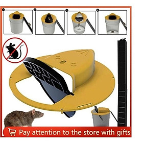 Mua Bẫy chuột thông minh tự động hiệu quả  Nắp bẫy chuột thông minh nắp trượt tự động bập bênh thùng nhựa
