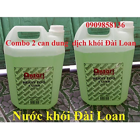 Mua Dung dịch khói Đài Loan can 5 lít  nước khói Đài Loan  nguyên liệu tạo khói Đài Loan cao cấp