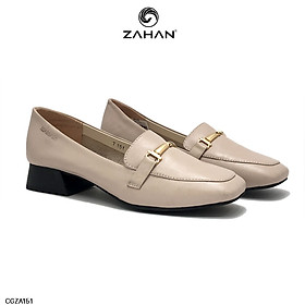 Giày cao gót ZAHAN 2cm, mũi vuông khóa, CGZA151