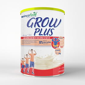 Hình ảnh Sữa non Wincofood GROWPLUS 850g dành cho trẻ suy dinh dưỡng, thấp còi