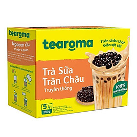 Trà Sữa Trân Châu Truyền Thống Tearoma 250G - 8938541439497