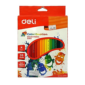 Bút Chì Gỗ 36 Màu Deli C00230