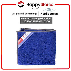 Khăn lau đa dụng Microfiber NORDIC STREAM 15356 - Hàng chính hãng 