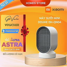 Mua Quạt Sưởi Gốm XIAOMI MINI DOUHE DH-QN04  Phù Hợp Diện Tích Hoạt Động 10 m2  Công Suất 600 W - Hàng Chính Hãng
