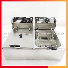 Mua Bếp chiên nhúng điện đôi