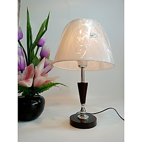Mua Đèn ngủ thân gỗ cao cấp- Để đầu giường- Đèn ngủ để bàn khách sạn- Decor  trang trí- 3103