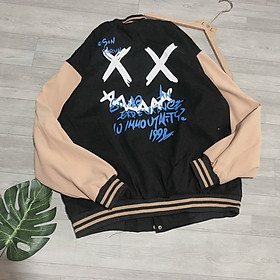 Áo Khoác Da Lộn XX Kiểu Bomber Unisex HÀn Quốc 2 lớp Lót dù- Rẻ Đẹp Nam Nữ Cặp Đôi -Chống Nắng Và Lạnh