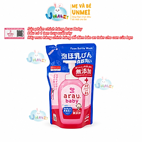Nước Rửa Bình Thảo Mộc Arau Baby Dạng Túi (450ml) - SNB