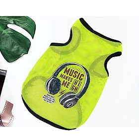ÁO LƯỚI MUSIC MÁT MẺ TỪ 0.5-10KG CHO CHÓ MÈO