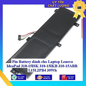 Pin Battery dùng cho Laptop Lenovo IdeaPad 310-15ISK 310-15IKB 310-15ABR L15L2PB4 30Wh - Hàng Nhập Khẩu New Seal