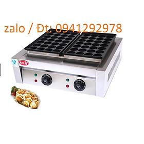 Máy làm bánh bạch tuộc takoyaki đôi 56 lỗ công nghiệp