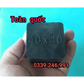Mua 10 chiếc chup 40x40 mm_bọc ngoài chân bàn ghế  ủng  nút bịt chân bàn ghế  ống hộp vuông  nút chân nhựa  ủng chân cho ống
