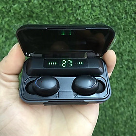 Mua Tai Nghe Không Dây F9 bluetooth Phiên Bản 2020 Pin nghe 300h   dock sạc 4 lần  1 chạm pause  2 chạm next back