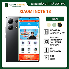 Điện Thoại Xiaomi Redmi Note 13 6GB-128GB - Hàng chính hãng