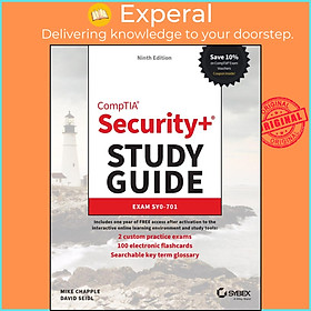 Sách - CompTIA Security+ Study Guide with over 500 Practice Test Questions - Exa by Mike Chapple (UK edition, Paperback)