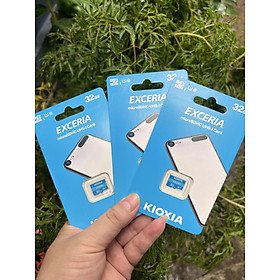 Thẻ nhớ 32GB Micro SDHC Exceria UHS-1 C10 100MB/s Kioxia (Không có Adapter) - Hàng Chính Hãng