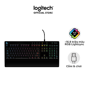 Bàn phím game có dây Logitech G213 Prodigy RGB Lightsync - Hàng chính hãng