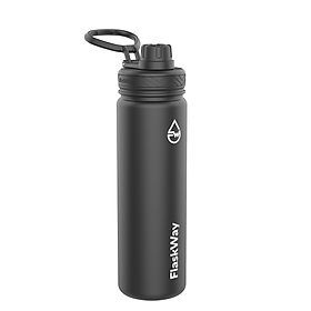Mua Bình giữ nhiệt FlaskWay màu đen Night Black 22oz (650ml)