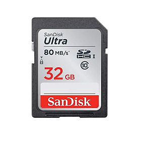 Mua thẻ nhớ SD sandisk 32GB 80MB/s - Hàng nhập khẩu