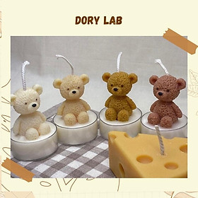 Mua Nến Thơm Tealight Gấu Con Cute  Phụ Kiện Decor - Dory Lab