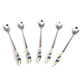 Muỗng inox cán sứ MFA S03