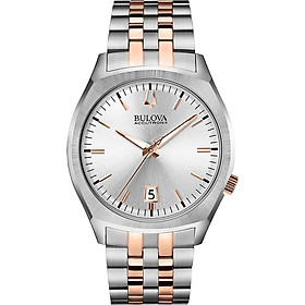 Đồng Hồ Nam Dây Kim Loại BULOVA 98B220 (41mm) - Bạc
