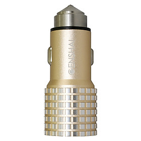 Sạc AC 2 cổng USB cho xe hơi Genshai Smart GC01