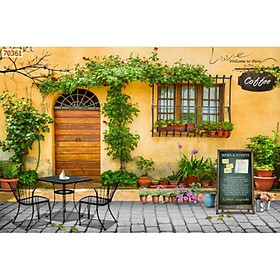 Mua Tranh dán quán cafe  trà sữa  trà chanh