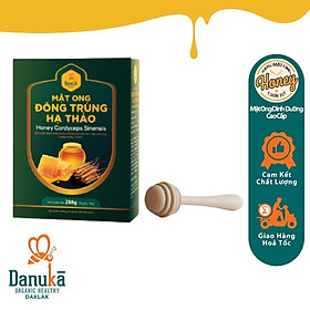 Mật Ong Đông Trùng Hạ Thảo Nguyên Chất Dạng Gói Hộp 288G, Nhiều Dinh Dưỡng -  Đảm Bảo Vệ Sinh An Toàn Thực Phẩm